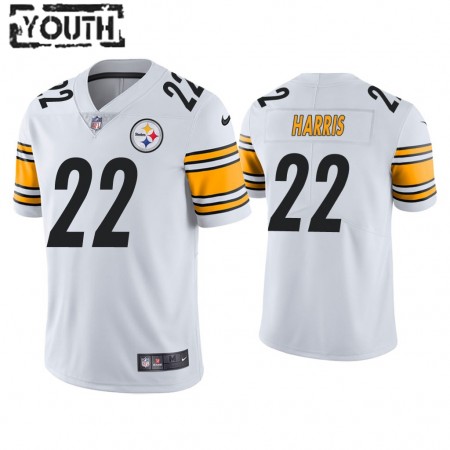 Lasten Pittsburgh Steelers NFL Pelipaita Najee Harris 22 Nike Valkoinen 2021 NFL Draft